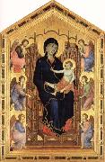 Duccio di Buoninsegna Madonna and Child Enthroned with Six Angels USA oil painting reproduction